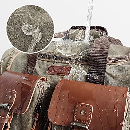 Waxed Canvas Duffle Bag