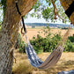 Cotton Camping Hammock Portable with Tree Straps Holds 660lbs