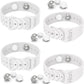 Motion Sickness Bands Anti Nausea Acupressure Wristband Sea Sickness Wristbands Nausea Bands Natural Relief Motion & Morning Sickness -（2 Pairs White