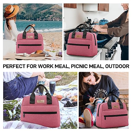 Insulated Lunch Bag for Women Men Lunch Box Cooler Lunch Tote for Work Picnic