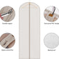 Zilink 65'' Dress Bags for Gowns Long Clear Garment Bags for Hanging Clothes Foldable Dress Covers Garment Bag for Closet Storage and Travel - Beige, 3 Pack