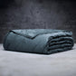 LUXOME Lightweight Blanket | 100% Rayon (Viscose) from Bamboo Fabric & Fill | King/Cal King - 98"x92" | Thermal-Regulating | Ocean