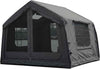 Cotton Inflatable Camping Tent, 2-4 Person, Windproof Glamping Design with Skylight, Instant Setup (2~4person(10.2'L X 8'W X 7'H)-Green)