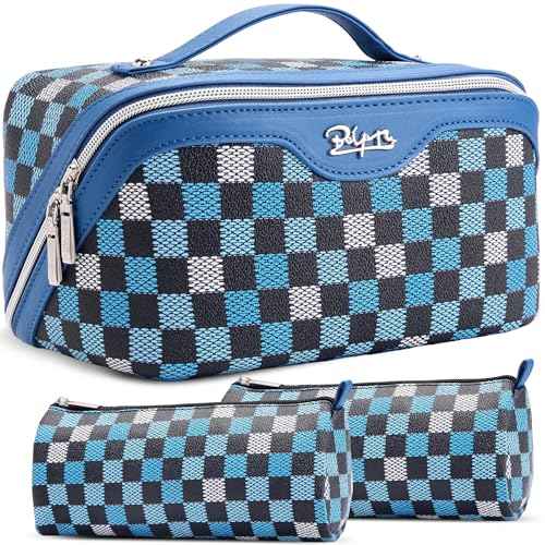 Travel Makeup Bag Organizer Cosmetic Bag (3 Count)