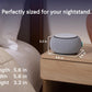 SNOOZ Smart White Noise Sound Machine - Real Fan Inside for Non-Looping White Noise, Sleep Aid for Adults, Travel, Sleeping, Bedroom, Portable, Baby Registry Essential - Cloud
