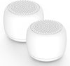 Babelio White Noise Sound Machine for Adults Kids Baby, Mini, 15 Non-looping Sounds, Timer, Memory Function, Easy to Pocket and Travel White 2 Pack
