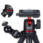 ULANZI Camera Tripod, Mini Flexible Stand w Hidden Phone Holder w Cold Shoe Mount, 1/4'' Screw f Magic Arm, Universal f iPhone 16 15 14 Pro Max XS Max X 8 Samsung Canon Nikon Sony DJ Pocket 3 Cameras
