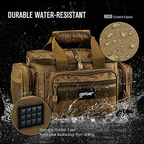 Fishing Tackle Bag with 4 3600 Tackle Boxes