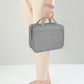 Grey Toiletry Bag, Makeup Organizer, Travel Bag For Women Mens Toiletries, Waterproof with Hanging Hook, Large Capacity