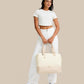 Weekender Bags for Women, Large Travel Duffel Bag with Shoes Compartment, Carry On Overnight Tote Bags with Toiletry Bags, Hospital Bags for Labor and Delivery - Roamly