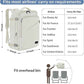MATEIN Large Travel Backpack Women, Lightweight Carry on Backpack & Hidden Shoulder Straps, Waterproof Anti-Theft Daypack for Flight, Expandable Hiking Weekend Daypack, Travelling Gifts, Beige