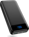Portable Charger Power Bank 40000mAh Powerbank PD 30W and QC 4.0 Fast Charging External Battery Pack with USB-C LED 3 Outputs & 2 Inputs Portable Charging for iPhone 15 14 13 pro, Samsung - Roamly