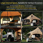 TOMOUNT Canvas Bell Tent with Stove Jack