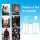 Vitog Travel Bottles Kit, TSA Approved Leak Proof Portable Toiletry Containers Set, Clear flight size PET Cosmetic Containers for Lotion, Shampoo, Cream, Soap, Set of 11 (Blue+Plastic)