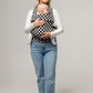 Mabē Monarch Ergonomic Baby Carrier – Premium Cotton Soft Structured Newborn to Toddler Carrier with Hip-Healthy Design, 3 Carry Positions (7-35lbs), Lightweight & Breathable, (Ebony Check)