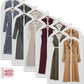 Clear Garment Bags Clothes Covers Protecting Dusts (set Of 12) For Storage Plastic Garment Bags Hanging Clothes Bags with Zipper Gown Garment Bag for Long Dresses - 24'' X 60''/12 Pack