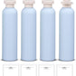 ASEVAT 8.8oz 4pack Refillable Travel Shampoo and Conditioner Bottles, Travel Size containers, Travel Bottle for toiletries, Squeeze Bottles with Flip Cap, Empty Plastic Leak Proof Travel Bottles