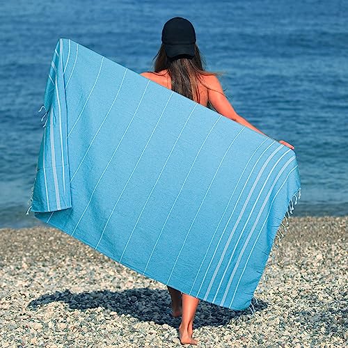 Cotton Turkish Beach Towels (7 Count)