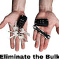 KEYSMART Key Holder for Keychain - Compact Key Organizer for Key Chain, Minimalist Clutter-Free EDC Keychains Key Ring, Black Aluminum, 8 Keys