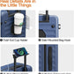 Expandable Lightweight PC Hard Shell Suitcase, 20-inch Luggage with TSA Lock, Top Opening & Cup Holder - Ideal for Business Travel Suitcase (Blue, Carry-on 20-Inch)
