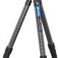 Leofoto Professional Camera Tripod, 62" Compact Carbon Fiber Tripod for DSLR Video Camcorder, 4 Leg Sections, 360° Ball Head, Max Load 25KG/55Lb (LS-364CX+LH-47LR)