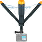 SOONSUN 4in1 Floating Selfie Stick Hand Grip Tripod for GoPro Hero 13 12 11 10 9 8 7 6 5 4 Session Max, AKASO, SJCAM Action Camera, Waterproof Extension Monopod Pole Floating Handle Tripod Stand