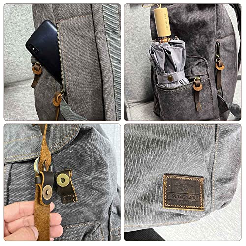 High Capacity Canvas Vintage Backpack