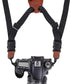 Vigorport Camera Strap,Cross Shoulder Straps for Binoculars, Rangefinders,Harness Strap Compatible with Canon, Nikon, Sony and DSLR SLR Cameras-Brown