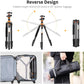 K&F Concept 63" Carbon Fiber Camera Tripods,D254C1+BH-28L Compact Tripod with Detachable Monopod, Metal Ball Head 22lbsLoad Capacity with Quick Release Plate for SLR DSLR Digital Camera/Camcorder