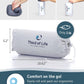 Travel Pillow VOLAR Memory Foam Small Pillow for Sleeping with thermoregulating and Quickdry Removable Cover, Portable Pillow with Travel Bag, for Airplanes, Camping, Van, Neck Pain Relief