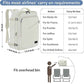 MATEIN Large Backpack for Travel Flight Approved, 45L Carry on Backpack with Padded Shoulder Straps for Adult, Men, Women, Expandable Daypack for Clothes, Travel Essentials, Beige
