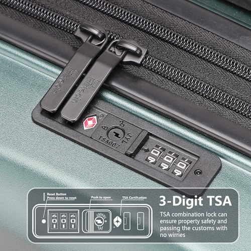 2 Piece Hardshell Suitcases Set 20 (2 Count)