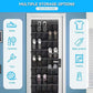 Over the door shoe organizer, 40 Large Clear Mesh Pockets Hanging Shoe Organizer Shoe Rack, for Entryway Bedroom Bathroom Pantry Shoe Stor