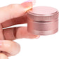 Small Metal Pill Box Pill Container - Waterproof Travel Pill Case for Purse Pocket, Portable Single Round Medecine Organizer Daily Vitamin Medication Pill Holder Pink