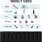 RV Shoe Pockets 10 Pockets Heavy Hanging Bedside Storage Organizer with Sturdy Hooks Storage Pockets Hangs on Bed for Shoes Toys and Tool Accessories