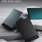 VULKIT Pop up Card Holder Minimalist Credit Card Holder RFID Blocking Slim Metal Card Case for Men or Women(Space Grey)