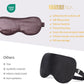ZIMASILK Adjustable 100% 22 Momme Mulberry Silk Sleep Mask for Sleeping, Filled with Premium Mulberry Silk, Softest & Breathable Eye Sleeping Mask (Plum Wine)