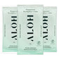 ALŌH Peppermint Eucalyptus + Aloe Sanitizing Hand Wipes - Clean Hands, Clear Mind On The Go Sanitizer for Kids and Adults - Travel Size 3 Pack 20ct Wipes (60 Wipes)