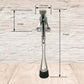 Door Stopper, One-Touch semi-Automatic Metal Door Stopper, with Non-Slip Rubber Tip for Wood, Concrete, Tiled, and Carpeted Floors (6inch x 1pack, Gold)