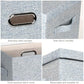 Storage Bins with Lids Fabric Closet Organizers Cubes Office Organization (3 Count)