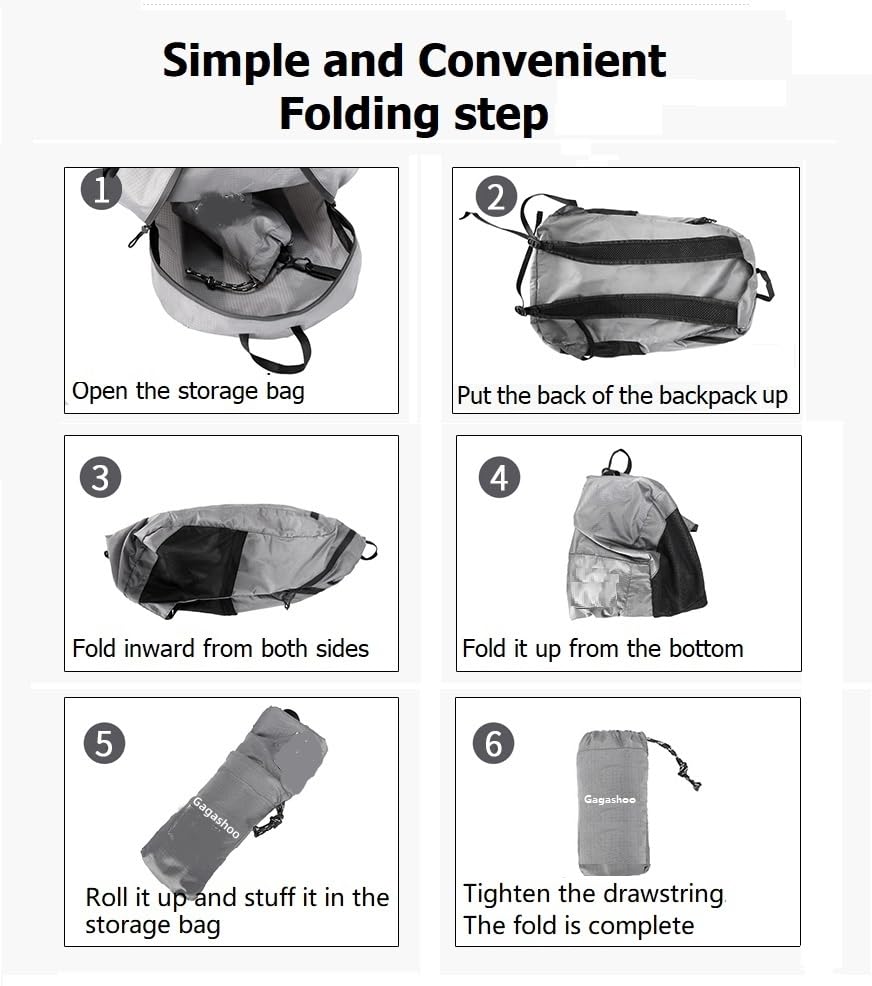 Ultra Foldable Hiking Daypack