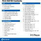 First Aid Only 313 Piece Home & Go Emergency First Aid Kit (91081)