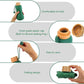 Collapsible Water Bottles,650ml,Leak Proof,Reuseable BPA Free Silicone Foldable Water Bottles,Durable Lightweight for Travel Gym Camping Hiking,Compact Size Portable Sports Water Bottle (Dark Green)