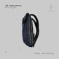 The Frenchie Co. - Work/Travel Speed Backpack - Expandable 23 to 30 liters - Laptop compartment with anti-theft magnetic closure - Ballistic nylon durable construction