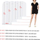 Garment Bags for Hanging Clothes (Set of 12) Suit Bags for Closet Storage, Plastic Waterproof Suit Cover Bag with Zipper for Coats, Jackets, Shirts 24'' x 40''