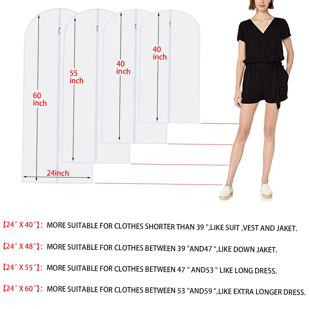 Garment Bags set of 12 (12 Count)