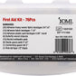 DMI 76-Piece First Aid Kit and TUMS 12 Count Smoothies Extra Strength 750mg Calcium Carbonate Antacid Chewable Tablets Bundle