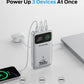 MOVE SPEED 145W Laptop Power Bank, PD 3.1 25,000mAh Fast Charging Portable Charger with 240W Type C Cable, USB C 3-Port with Digital Display Travel Outdoor Charger for iPhone, Dell, MacBook, Galaxy