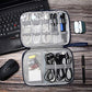 Travel Electronics Organizer Portable Cable Organizer Bag for Storage Electronic Accessories Case for Cord