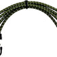 Bungee Cord Luggage Cord Resilience 18 Inch 4 Pieces for SecuringTents, Tarps, Luggage ，Truck, ATV Off-Road Motorcycle Bicycle Riding,Multi-Scenario Applicable Green